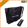 Recycle folding non woven shoulder with die cut